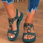 Wunderschön gefertigte orthopädische Sandalen