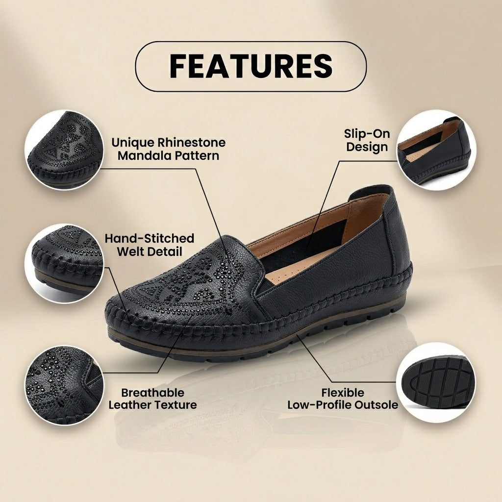 Vintage inspirierte Orthopädische Schuhe