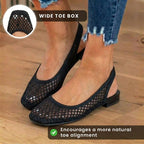Elegante orthopädische Flats für jeden Schritt