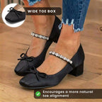 Klassische Orthopädische Absatzschuhe mit zeitlosem Stil