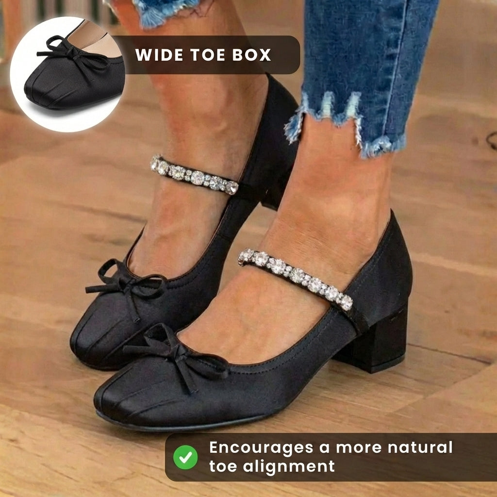 Klassische Orthopädische Absatzschuhe mit zeitlosem Stil
