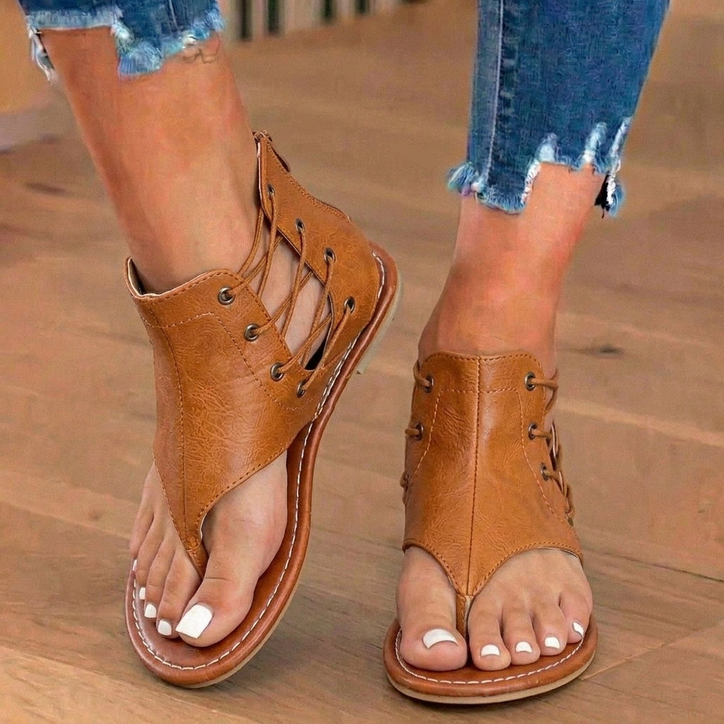 Klassische orthopädische Sandalen mit zeitlosem Stil