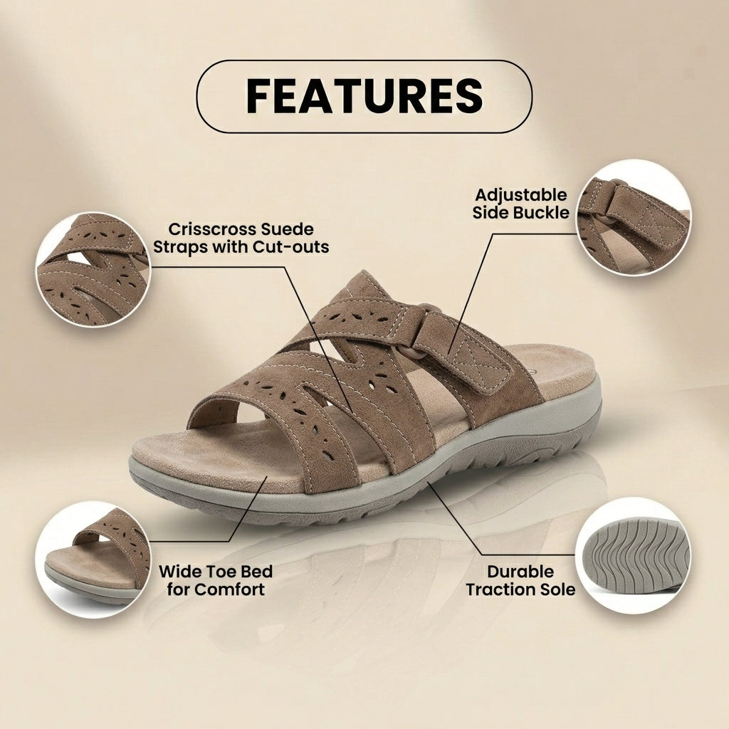 Wunderschön gefertigte orthopädische Sandalen