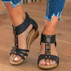 Klassische Orthopädische Sandalen mit zeitlosem Stil