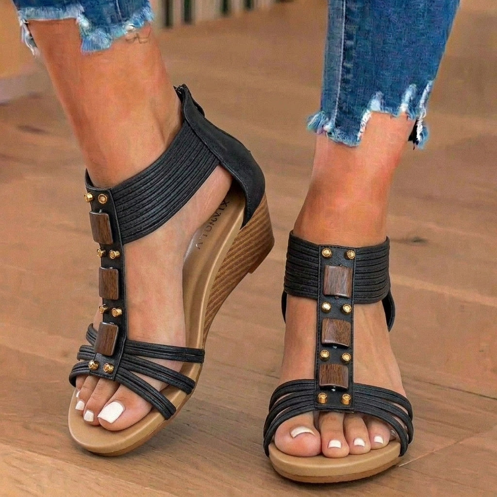 Klassische Orthopädische Sandalen mit zeitlosem Stil