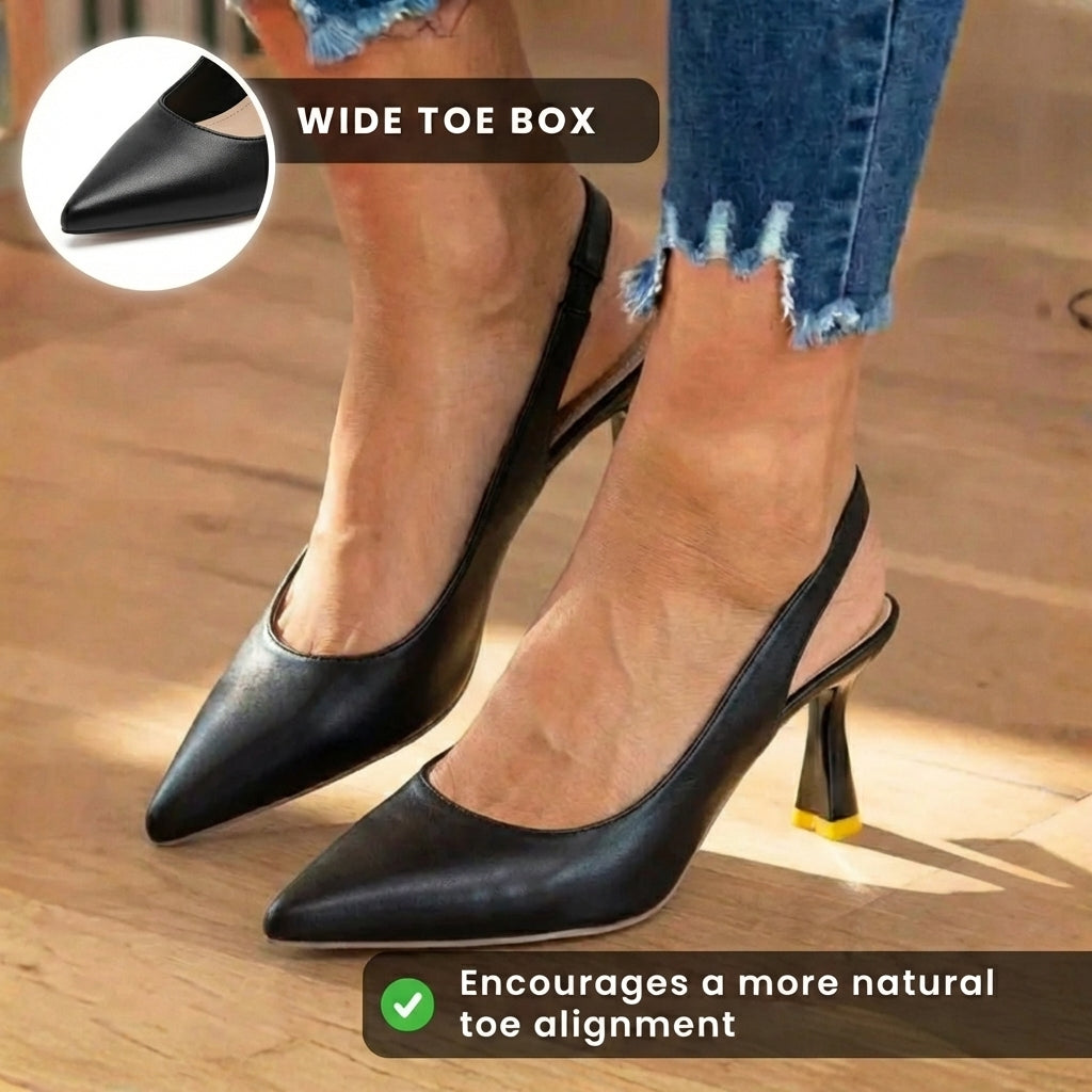 Vintage inspirierte Orthopädische Absatzschuhe