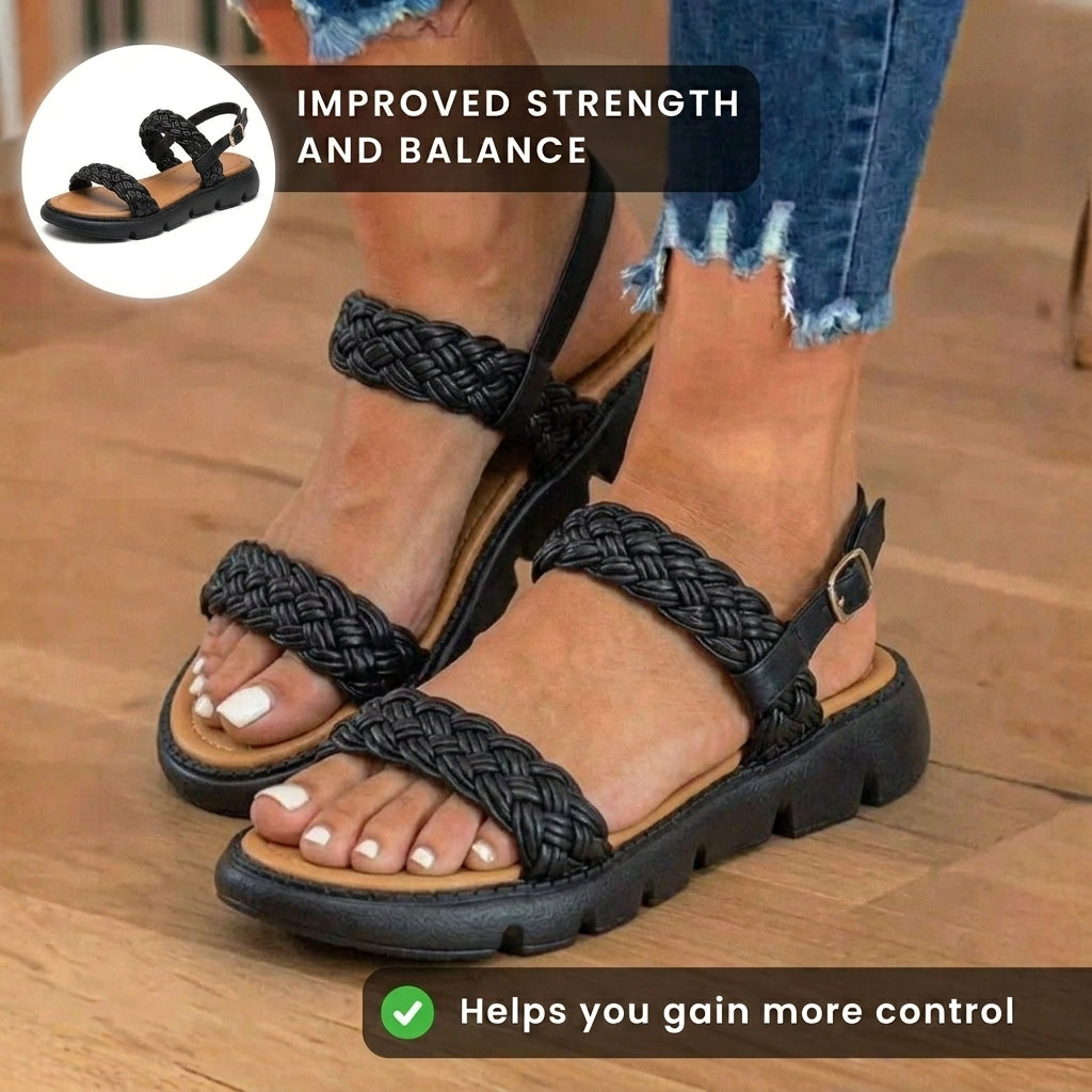 Schicke orthopädische Sandalen mit einzigartigem Design