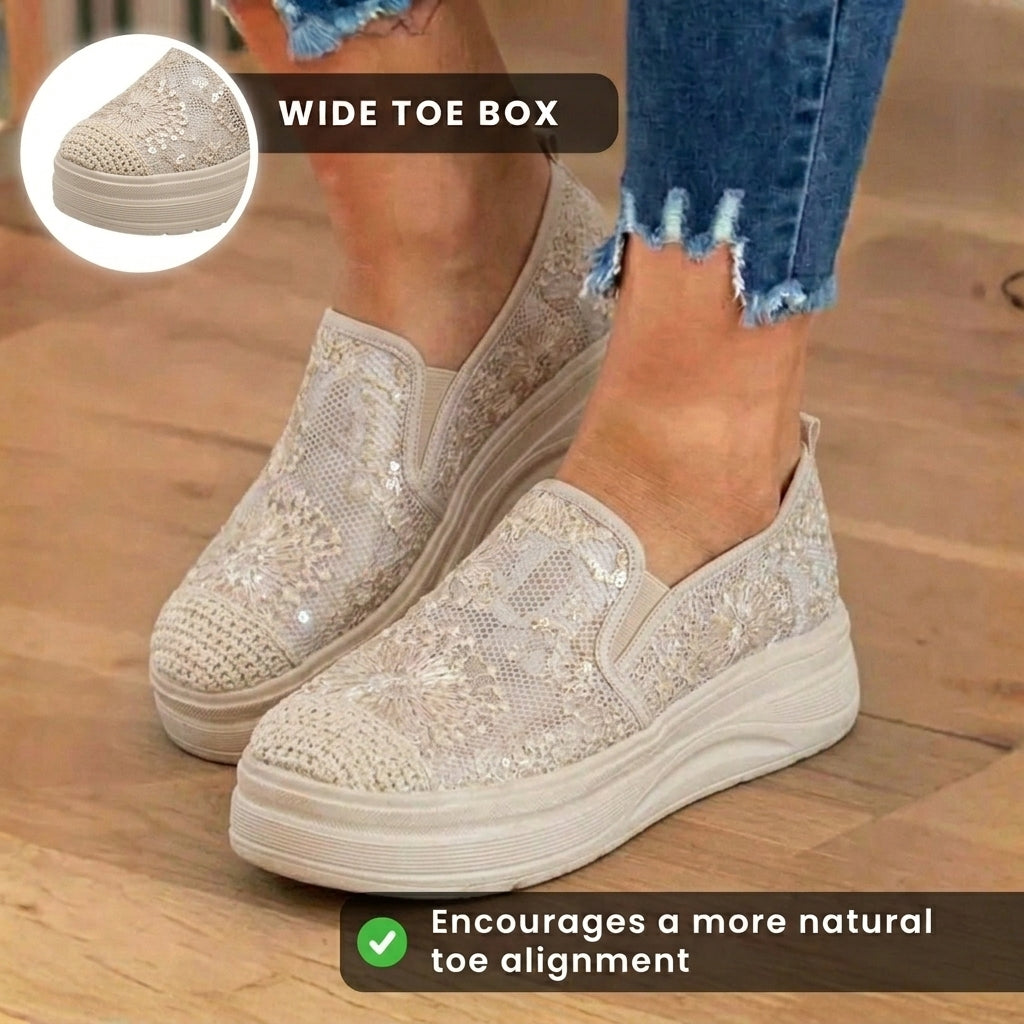 Schicke orthopädische Schuhe mit einzigartigem Design