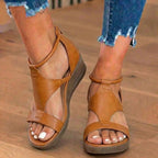 Vintage inspirierte Orthopädische Sandalen