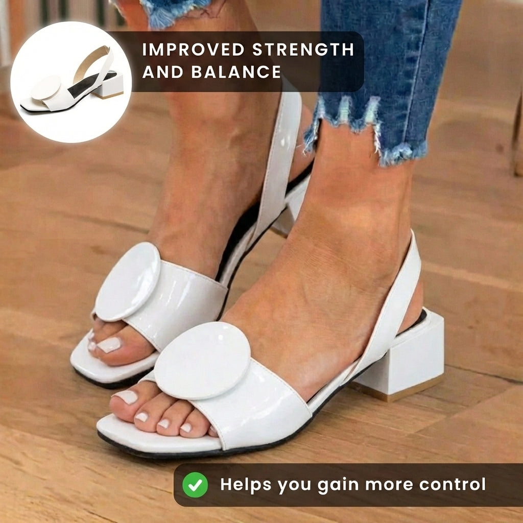 Vintage inspirierte orthopädische Sandalen