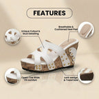 Anmutige Orthopädische Sandalen für modernen Look