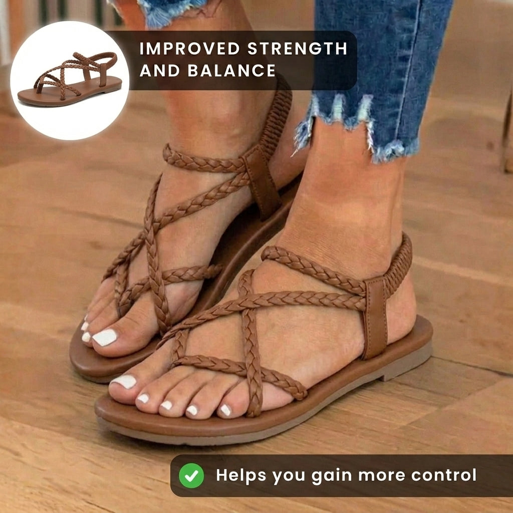 Bequeme orthopädische Sandalen für den täglichen Gebrauch