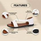 Klassische Orthopädische Sandalen mit zeitlosem Stil