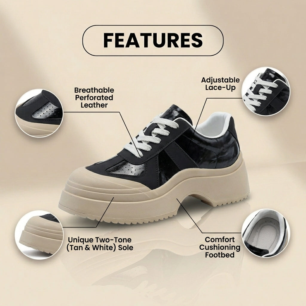 Schicke orthopädische Schuhe mit einzigartigem Design