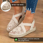 Klassische orthopädische Sandalen mit zeitlosem Stil