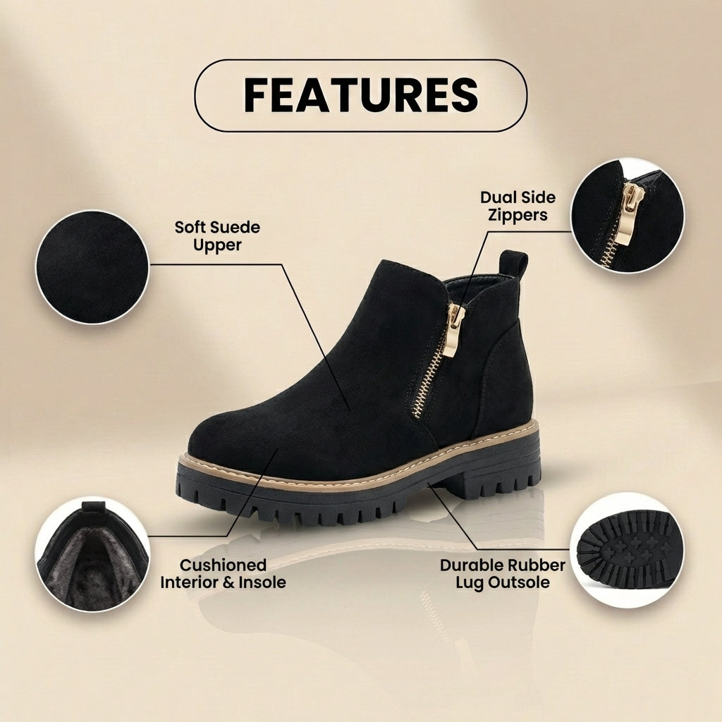 Bequeme orthopädische Stiefel für den täglichen Gebrauch