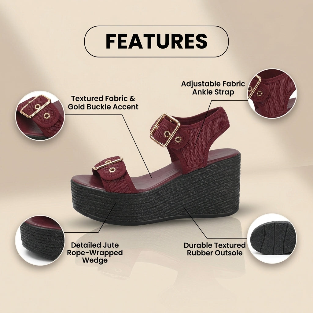 Vintage inspirierte Orthopädische Sandalen