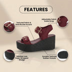 Vintage inspirierte Orthopädische Sandalen