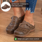 Klassische orthopädische Sandalen mit zeitlosem Stil