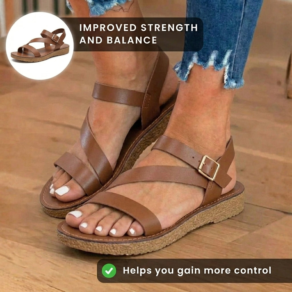 Elegante orthopädische Sandalen für jeden Schritt