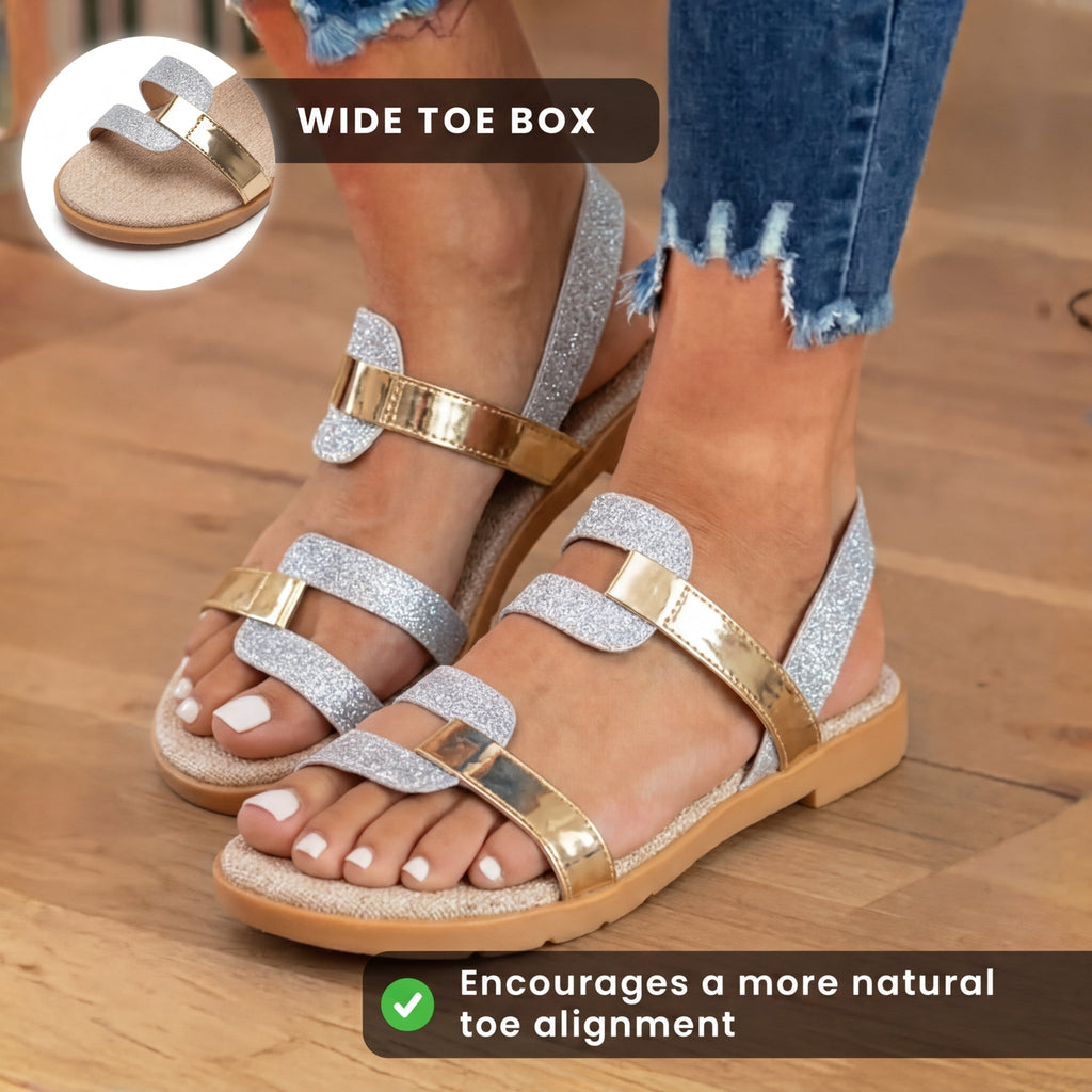 Elegante orthopädische Sandalen für einen modernen Look