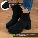 Bequeme orthopädische Stiefel für den täglichen Gebrauch