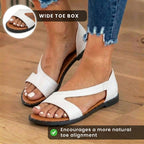 Klassische Orthopädische Sandalen mit zeitlosem Stil
