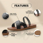 Klassische Orthopädische Sandalen mit zeitlosem Stil