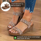 Vintage inspirierte Orthopädische Sandalen