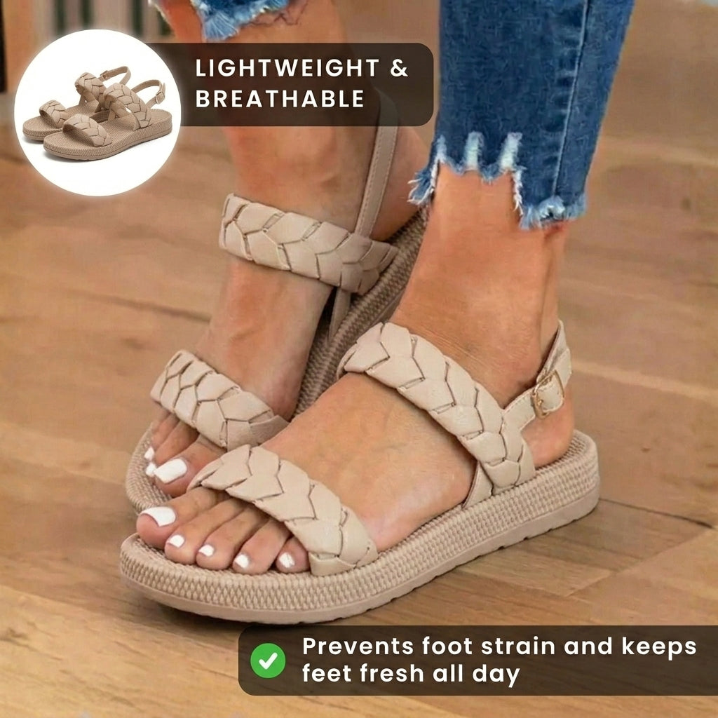 Klassische orthopädische Sandalen mit zeitlosem Stil