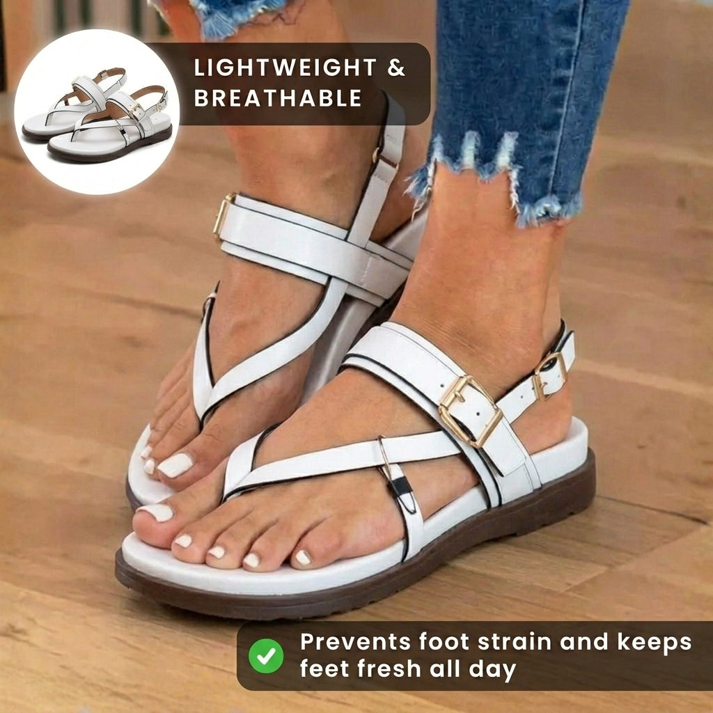 Wunderbar gefertigte orthopädische Sandalen