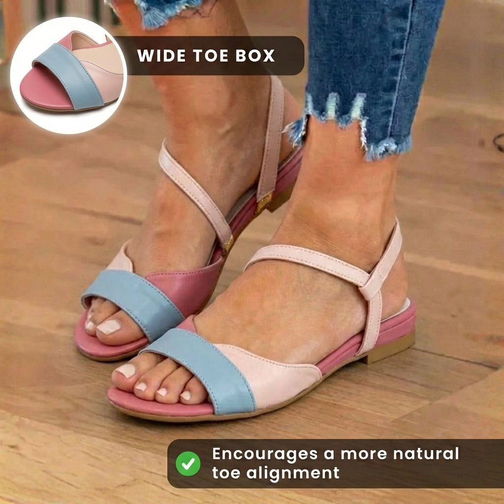 Wunderschön gefertigte orthopädische Sandalen