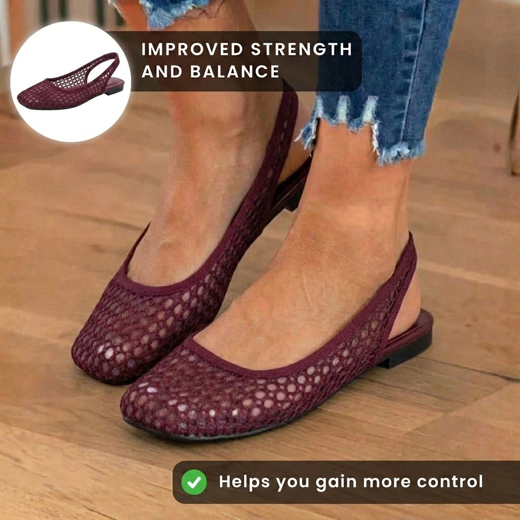Elegante orthopädische Flats für jeden Schritt