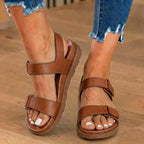 Vintage-inspirierte Orthopädische Sandalen