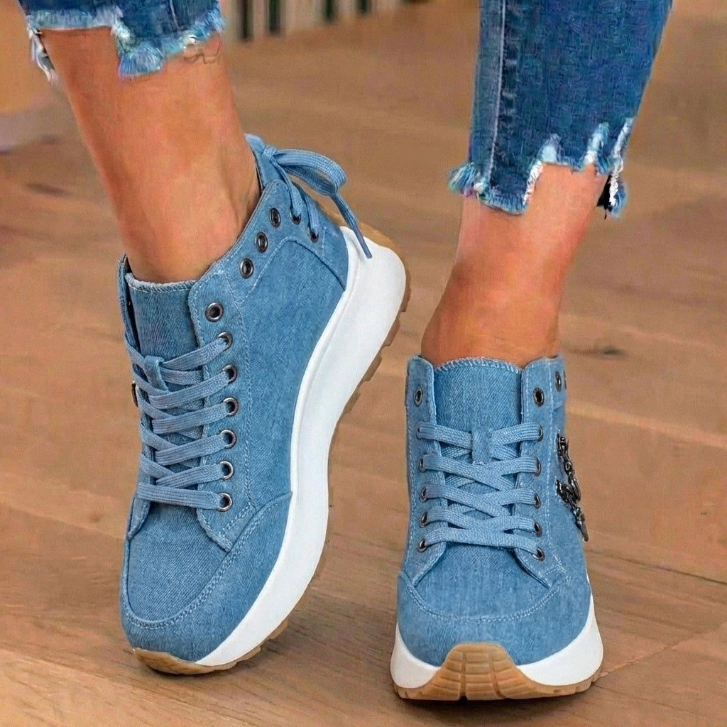 Vintage inspirierte orthopädische Sneaker