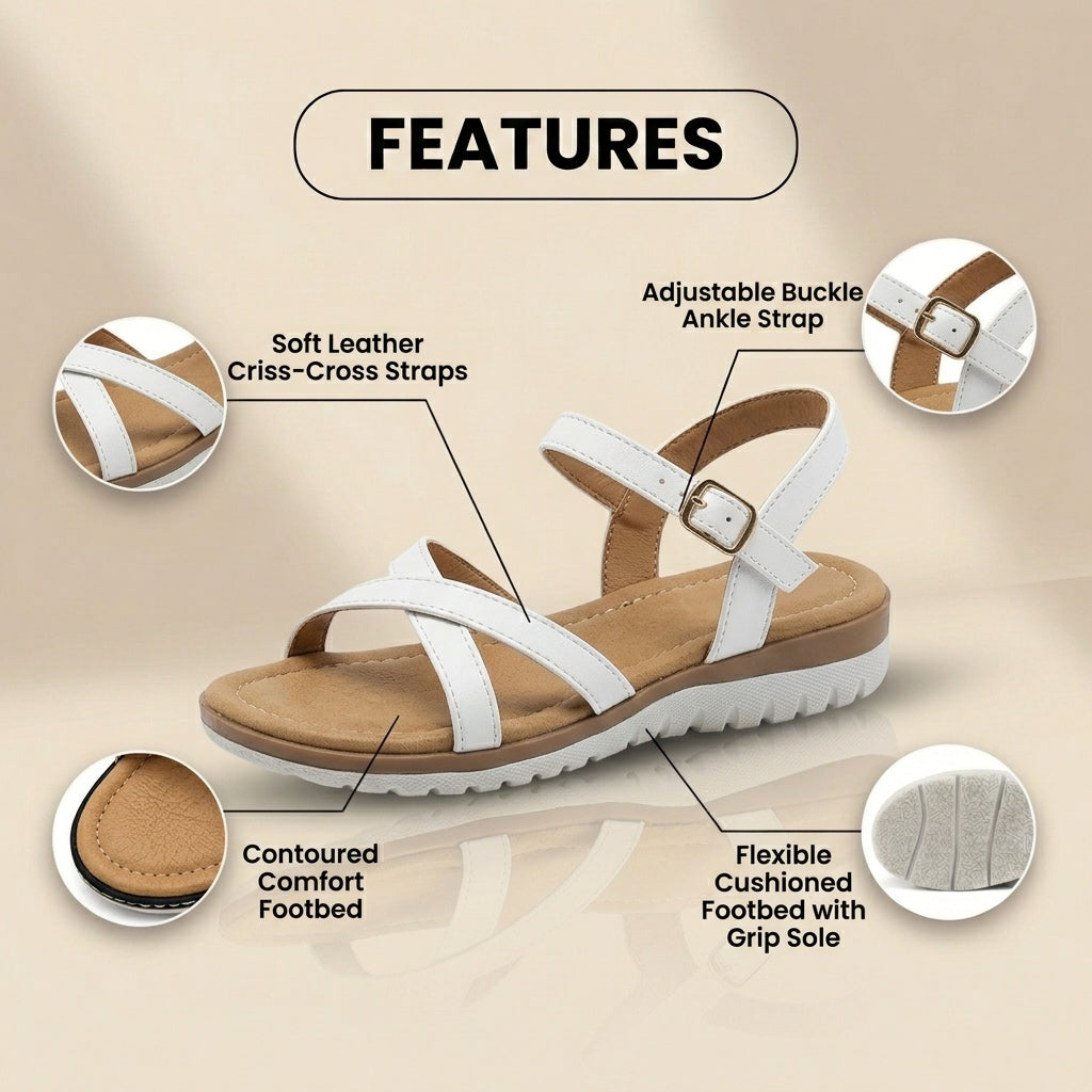 Wunderschön gefertigte Orthopädische Sandalen