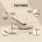 Vintage inspirierte Orthopädische Sandalen