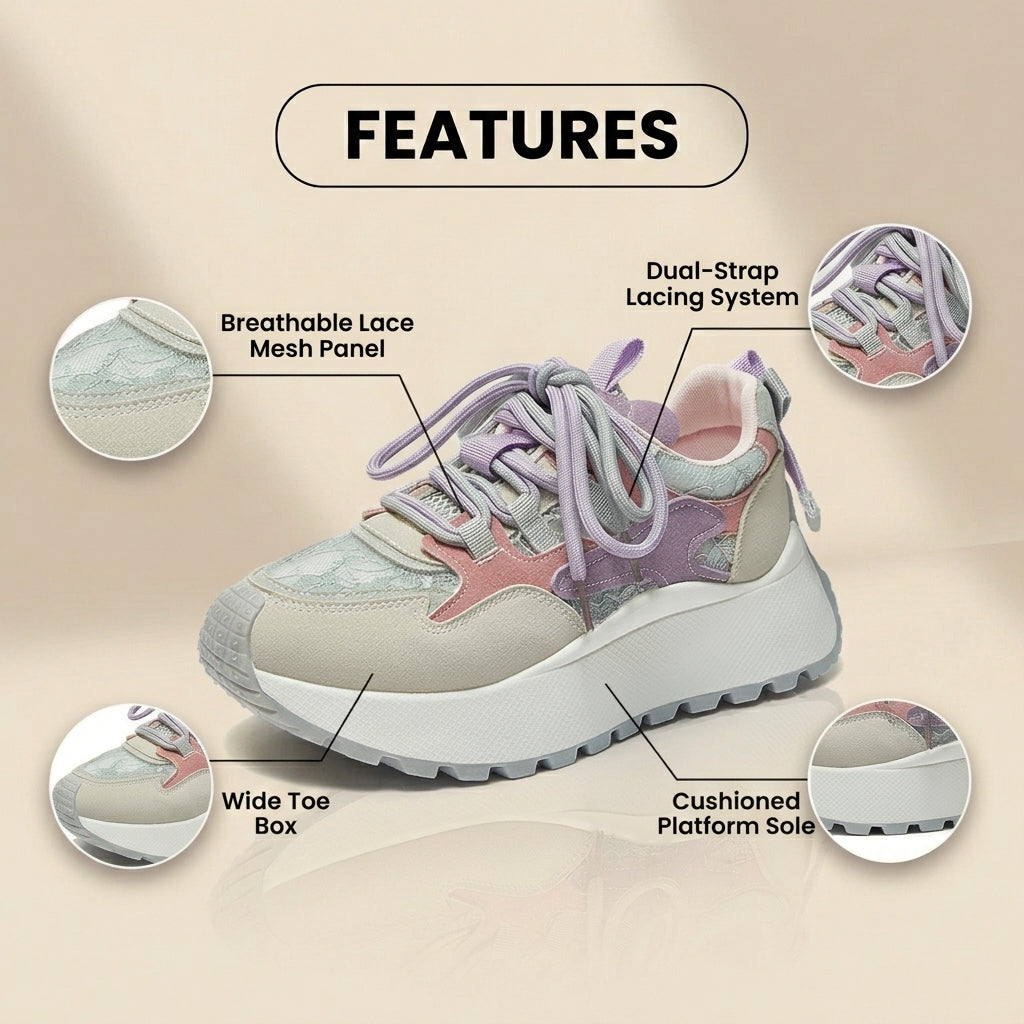 Vintage inspirierte Orthopädische Schuhe