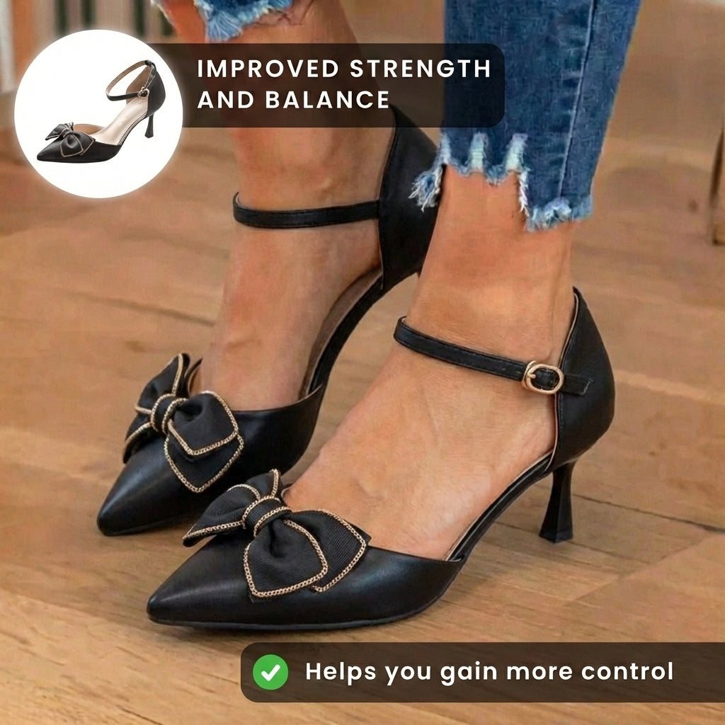 Vintage inspirierte orthopädische Absätze