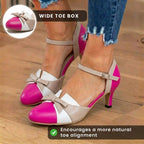 Vintage inspirierte orthopädische Sandalen