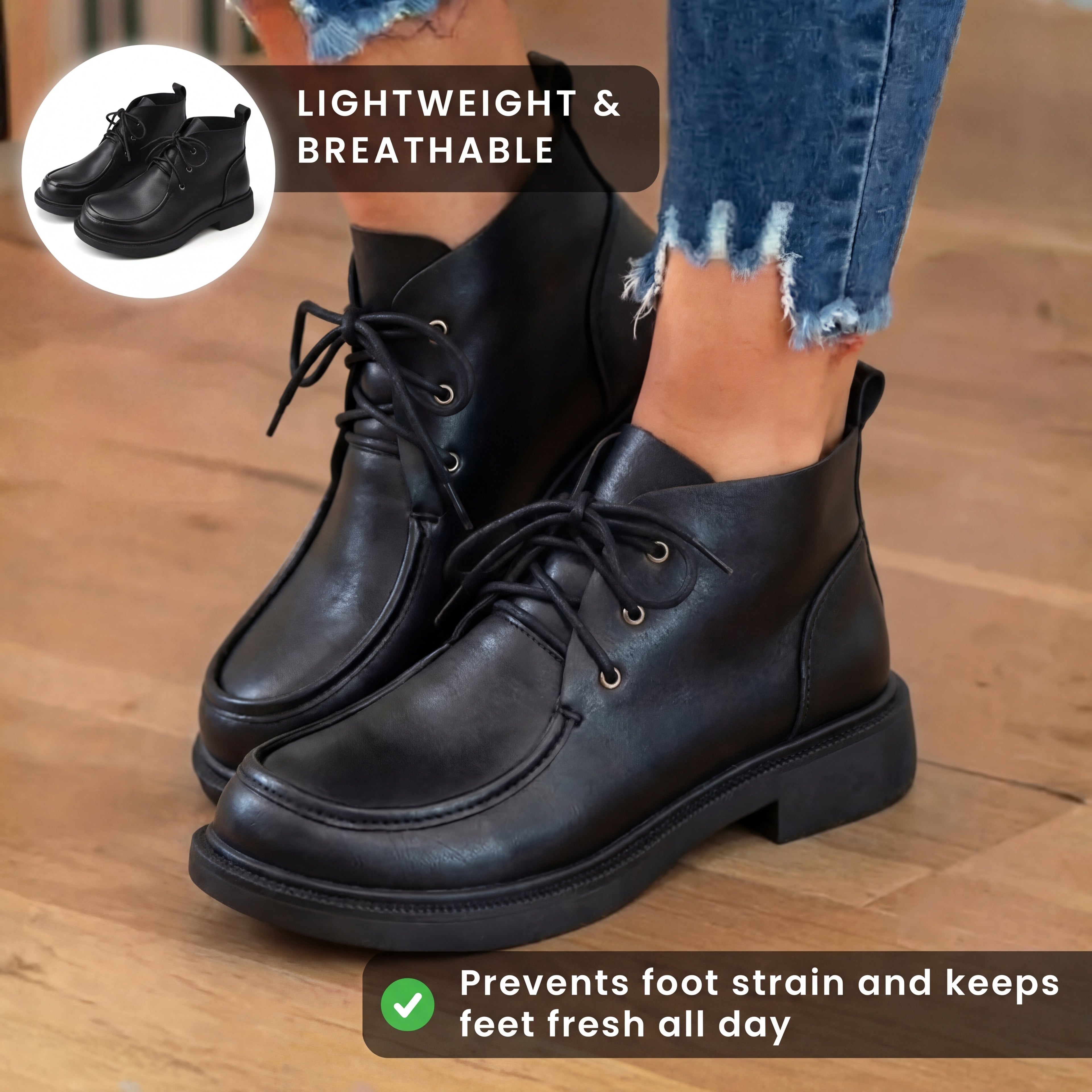 Elegante orthopädische Stiefel für jeden Schritt