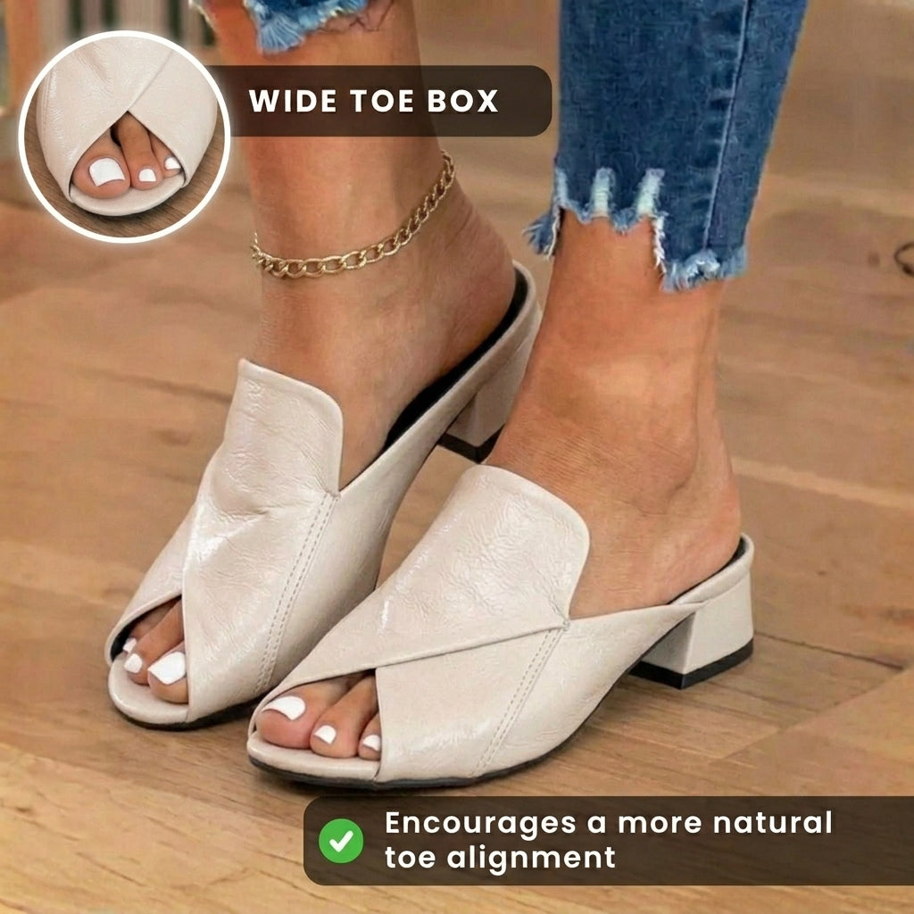 Vintage inspirierte Orthopädische Sandalen