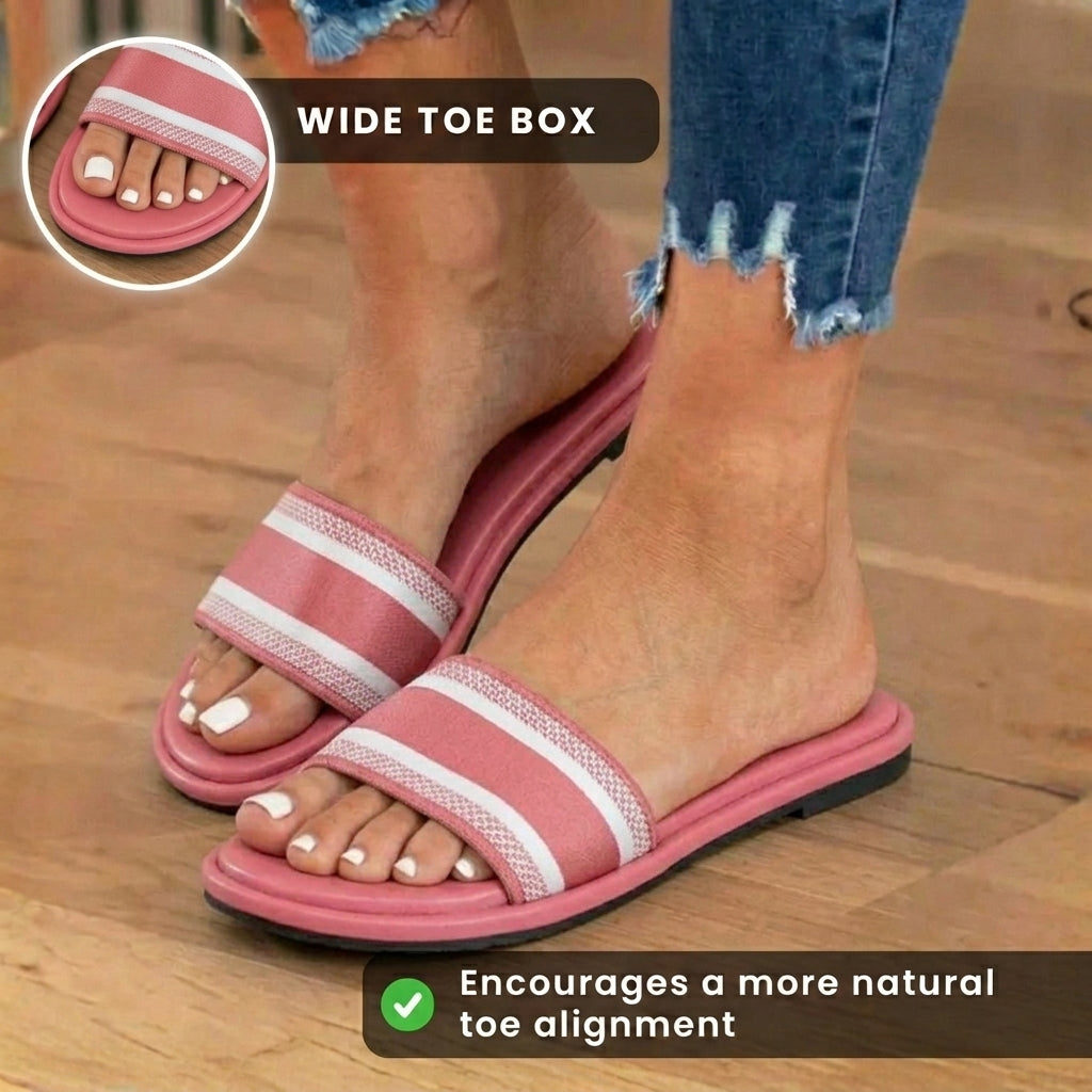 Anmutige orthopädische Sandalen für modernen Look