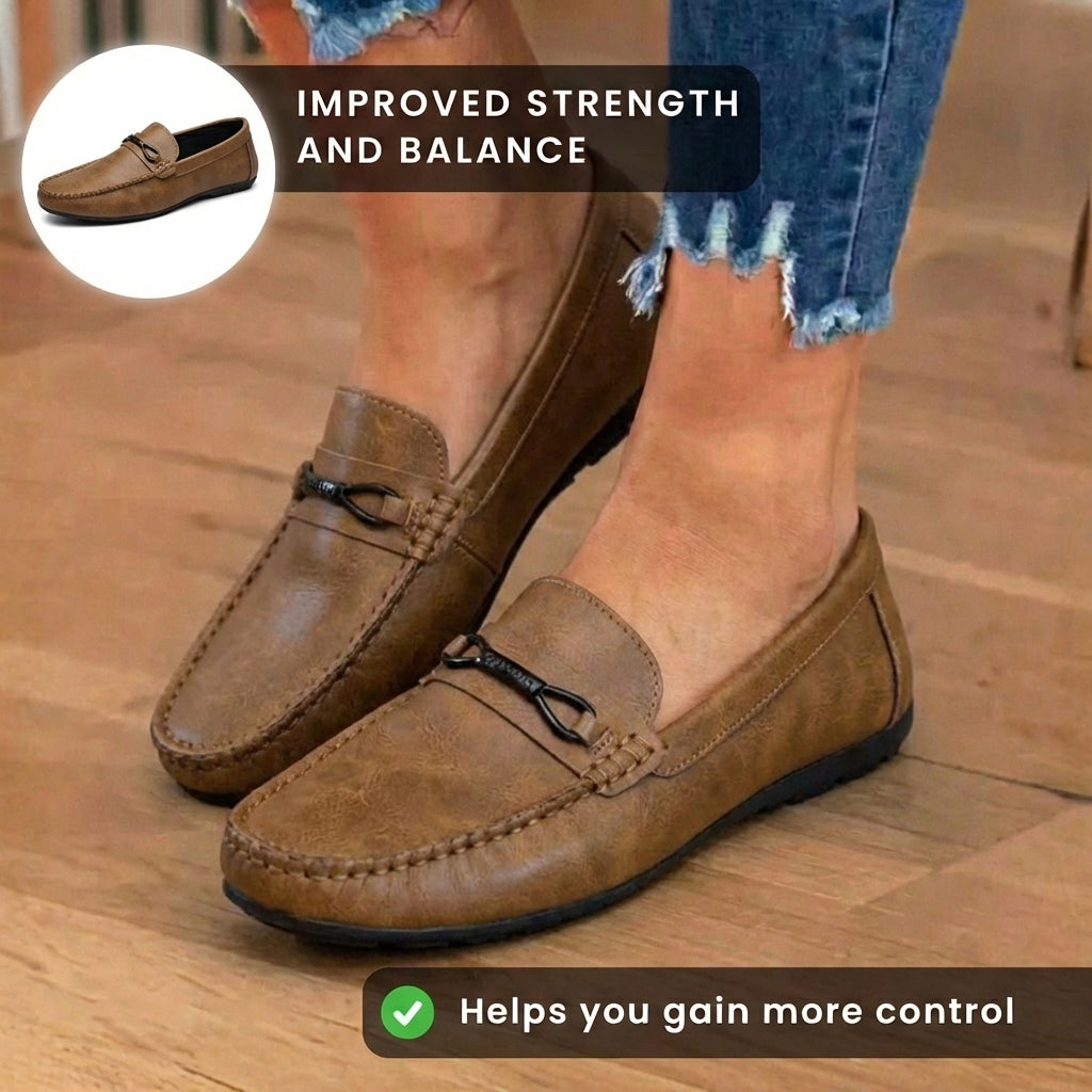 Klassische orthopädische Loafer mit zeitlosem Stil