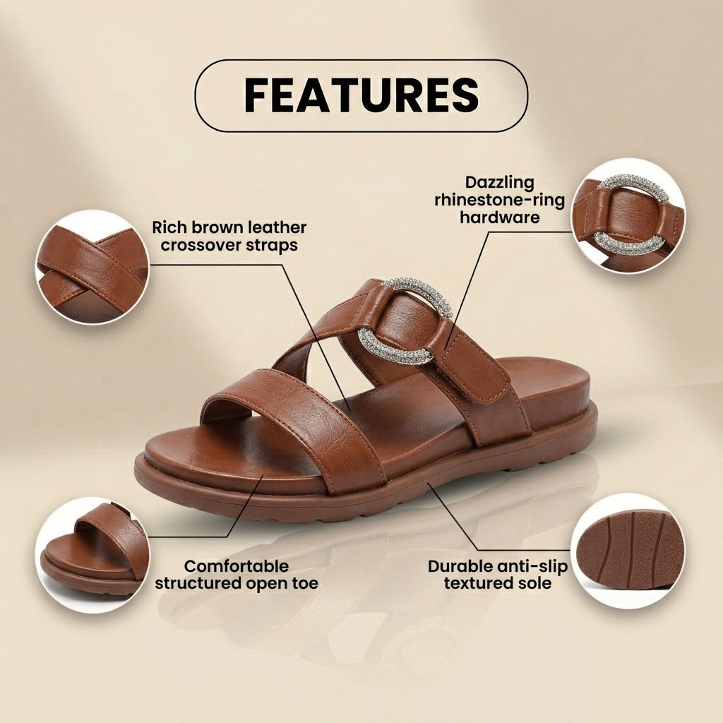 Elegante orthopädische Sandalen für jeden Schritt