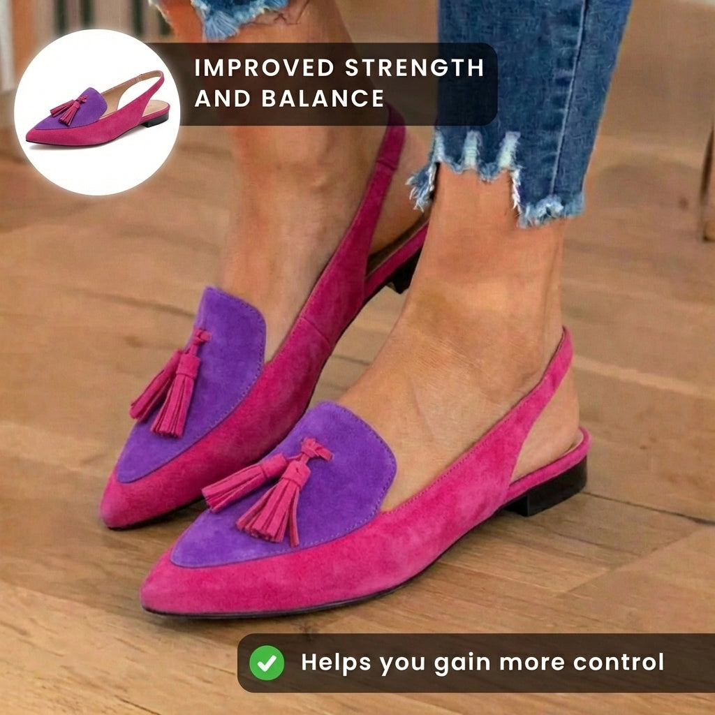 Anmutige orthopädische Sandalen für einen modernen Look