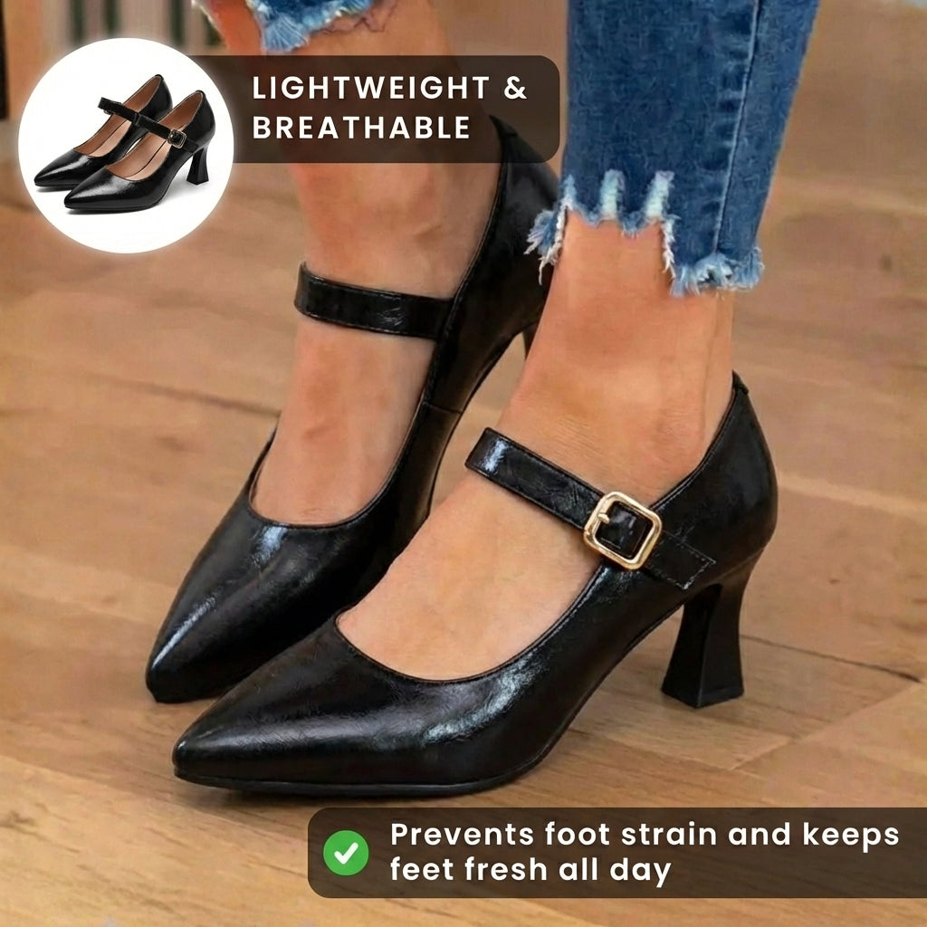 Elegante orthopädische Absätze für jeden Schritt