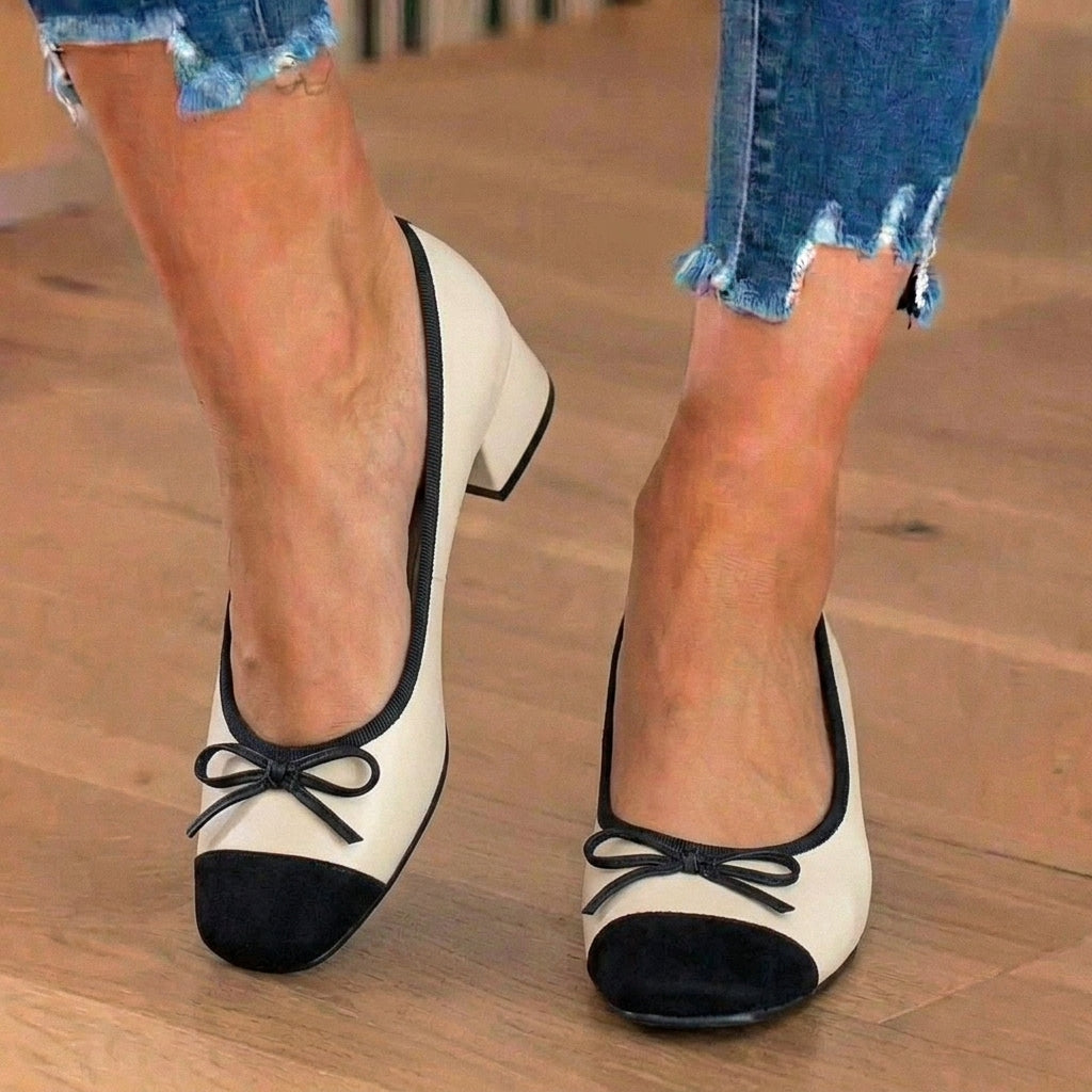 Wunderschön gefertigte orthopädische Ballerinas