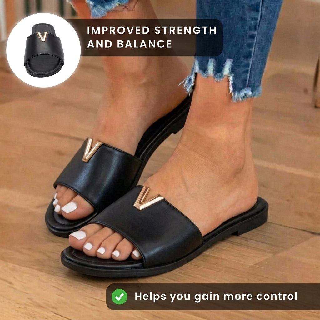 Vintage inspirierte Orthopädische Sandalen