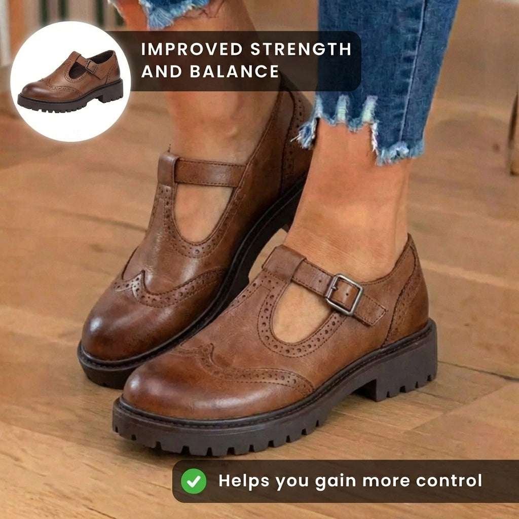 Vintage inspirierte Orthopädische Schuhe